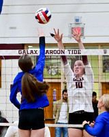 GALAX Volleyball vs Auburn  9-16-25