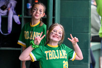 10 and Under Softball Alleghany Trojans vs Matt Hawks Insurance