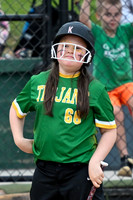 10 and Under Softball Alleghany Trojans vs Matt Hawks Insurance