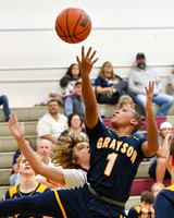 GALAX MIDDLE SCHOOL BASKETBALL vs GRAYSON (GIRLS & BOYS) 11-16-23