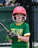 10 and Under Softball Alleghany Trojans vs Matt Hawks Insurance