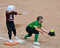 10 and Under Softball Alleghany Trojans vs Matt Hawks Insurance